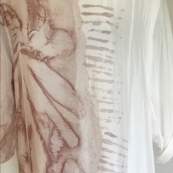 SALE🔥Made in Italy top.M Lined flowy & very light, long enough for a dress. - Picture 5 of 7